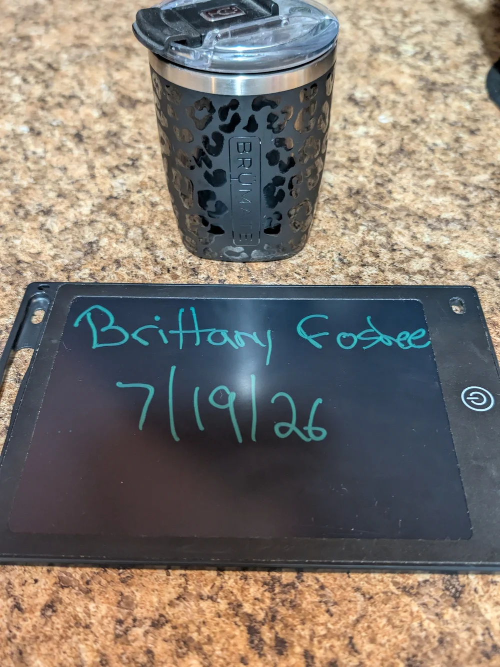 Brumate Onyx Leopard Rocks Tumbler